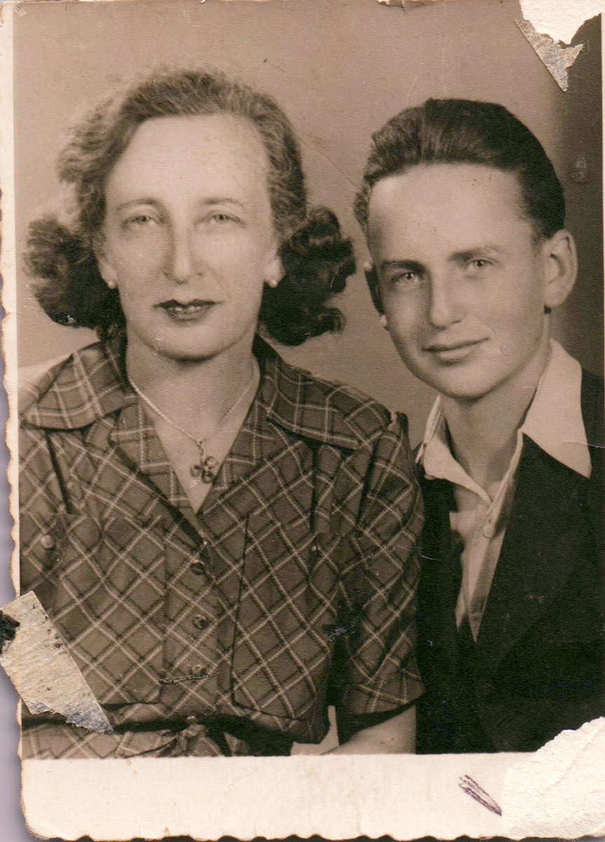 Couple photo restoration — before